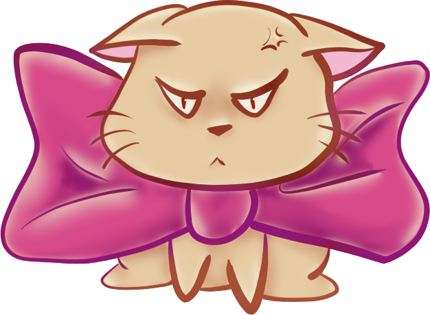 animal, cat, sticker, full body, simple shading