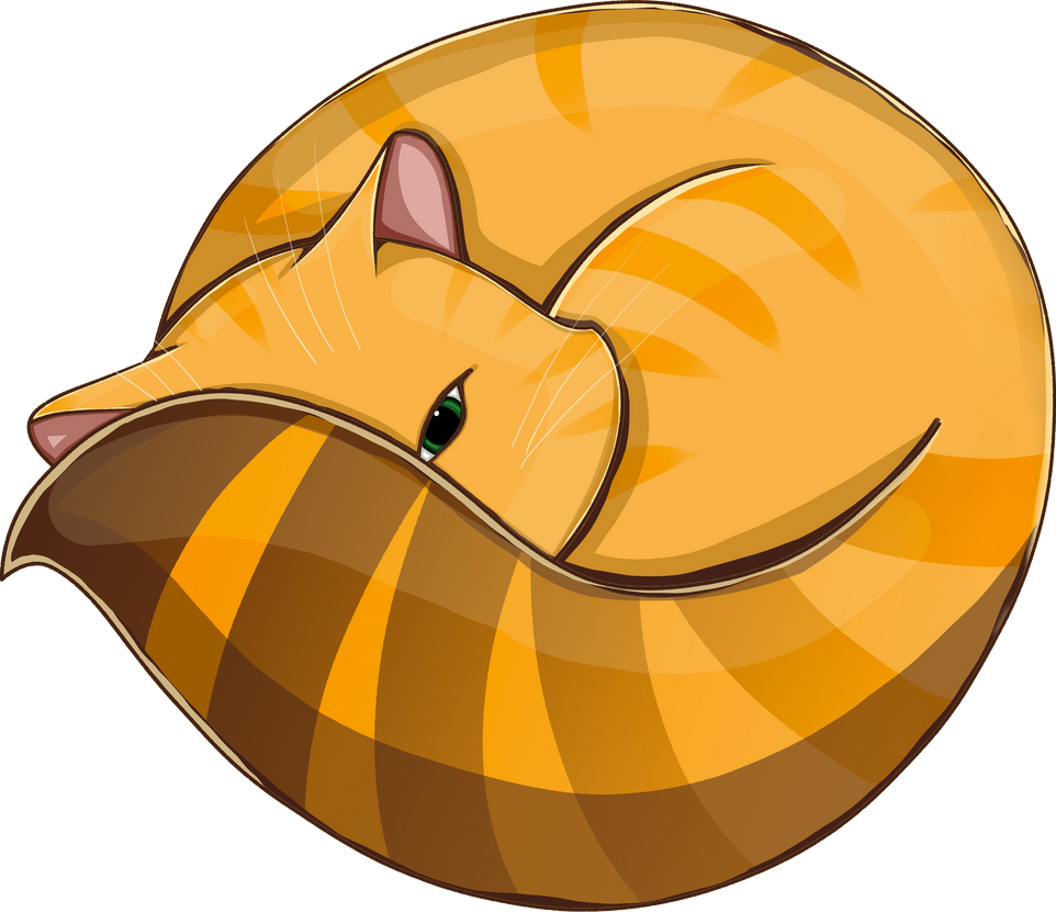 animal, cat, full body, simple shading, cell shading, sticker