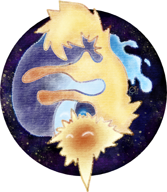 Art Fight, feral, full body, minimal shading, 1+ characters, sticker